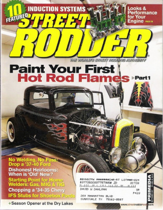 STREET RODDER 2007 SEPT - EL MIRAGE, CHOPPED & CUSTOM ALUMINUM TOPS SPECIAL